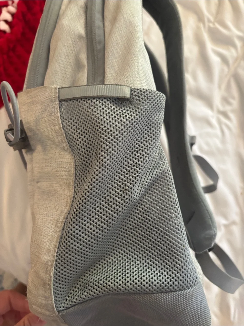 The North Face light gray